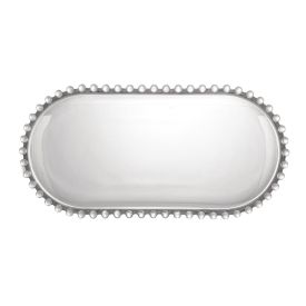 Travessa Oval Wolff Pearl 30Cm - Cristal