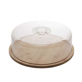 Boleira Com Tampa Lyor 28Cm - Bambu