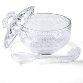 Açucareiro com Colher Imperial Lyor 300Ml - Cristal