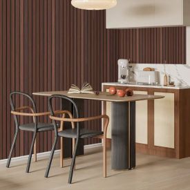 Adesivo Auto Colante 45Cmx2,00 m Conthey - Ripado Marrom