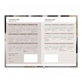 Agenda Costurada 2026 Compacta Urban 176 Folhas Foroni - Sortido