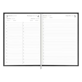 Agenda Costurada 2026 Executiva Torino 176 Folhas Tilibra - Cinza