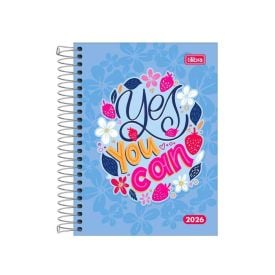 Agenda Espiral Diária D+ Tilibra 176 Folhas - Sortido