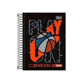 Agenda Espiral 2026 D+ Masculina 160 Folhas Tilibra - 291072