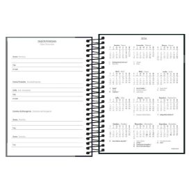 Agenda Espiral 2026 D+ Masculina 160 Folhas Tilibra - Sortido
