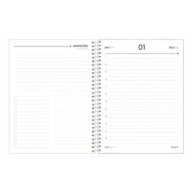 Agenda Espiral 2026 Office Color 200 Folhas Foroni - Sortido