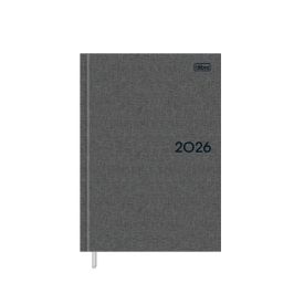 Agenda Costurada Executiva 2026 Milano 176 Folhas Tilibra - Chumbo