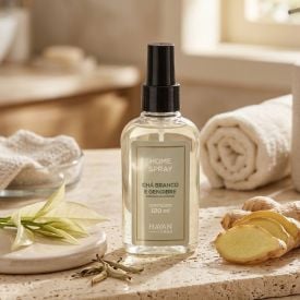Água Perfumada Home Spray Havan Casa 120Ml - Chá Branco E Gengibre
