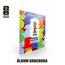 Álbum de Figurinhas Brochura Copa do Mundo Fifa 2026 - 112 Páginas