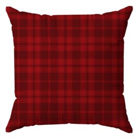 Almofada Decorativa 45X45 Cm Natal Havan Casa - Noel Xadrez