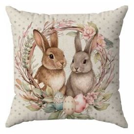 Almofada Decorativa 45X45cm Pascoa Havan Casa - Poa