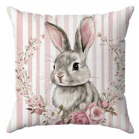 Almofada Decorativa 45X45cm Pascoa Havan Casa - Rosa