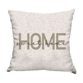 Almofada Decorativa Estampada Naturalle Havan Casa - Home Sweet Home