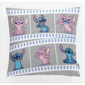 Almofada Decorativa 43X43 cm Disney Hedrons - ANGEL LIVE