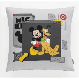Almofada Decorativa 43X43 cm Disney Hedrons - MICKEY GAMER