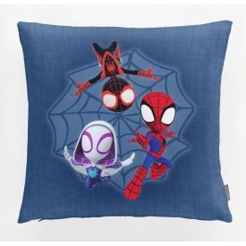 Almofada Decorativa 43X43 cm Disney Hedrons - SPIDEY CITY