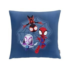 Almofada Decorativa 43X43 cm Disney Hedrons - SPIDEY CITY