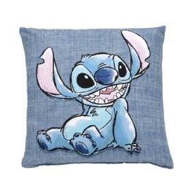 Almofada Decorativa 43X43 cm Disney Hedrons - Stitch Relax