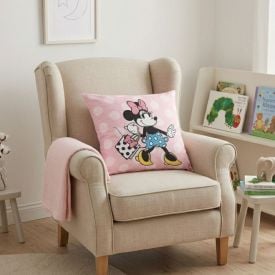 Almofada Decorativa 43X43 cm Disney Hedrons - Minnie Passeio