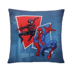 Almofada Decorativa 43X43 cm Disney Hedrons - Homem Aranha Azul