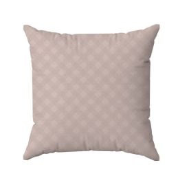 Almofada Decorativa 45X45 Cm Páscoa Havan Casa - Xadrez Rose 