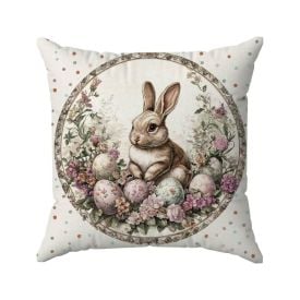 Almofada Decorativa 45X45 Cm Páscoa Havan Casa - Coelho 