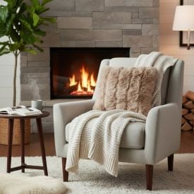 Almofada Decorativa 45X45cm Requinte Havan Casa - Taupe