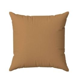 Almofada Decorativa 50X50cm Veludo Italiano Liso Havan Casa - Mostarda