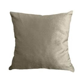 Almofada Decorativa 50X50cm Em Veludo Italiano - Champagne