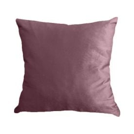 Almofada Decorativa 50X50cm Veludo Italiano Liso Havan Casa - Rose
