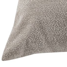 Almofada Decorativa com Zíper 45X45 cm Boucle Hedrons - Areia