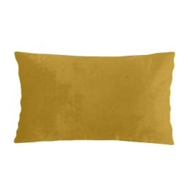 Almofada Para Sofá 30X50 Cm Veludo Italiano Havan Casa - Âmbar