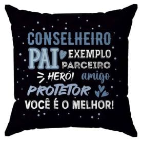 Almofada Decorativa 45X45 cm Dia dos Pais Havan Casa - Pai Exemplo