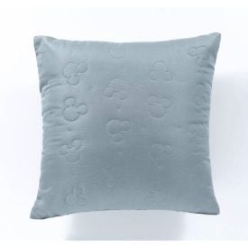 Almofada Disney 43X43cm Matelassada Havan Casa - Mickey Cinza Cromo