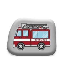 Almofada Divertida Infantil Carros Havan Casa - Bombeiro