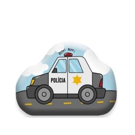 Almofada Divertida Infantil Carros Havan Casa - Policia 