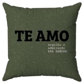 Almofada Dia dos Pais 45X45cm Havan Casa - Te amo