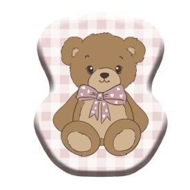 Almofada Formas Havan Baby - Urso Rosa