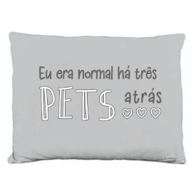 Almofada Funny Animais 35X45 cm Havan Casa - Cinza Atrás