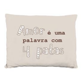 Almofada Funny Animais 35X45 cm Havan Casa - Bege 4 Patas