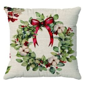 Almofada Decorativa 45X45 Cm Naturalle Natal Havan Casa - Guirlanda