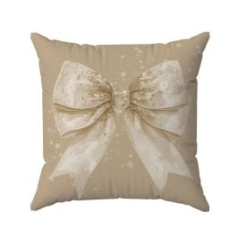 Almofada Veludo 48X48 Cm Estampada Havan Casa - Laço