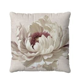 Almofada Veludo 48X48 Cm Estampada Havan Casa - Begônia
