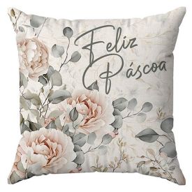 Almofada Decorativa 48X48cm Páscoa Havan Casa - Verde
