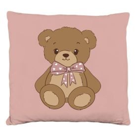 Almofadas Decorativa Funny 35X35cm Havan Baby - Urso Rosa