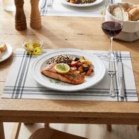 Americano Avulso 2 Cabos Tramado Havan Casa 1 P&ccedil; - Azul Molduras