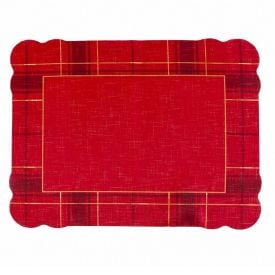 Americano Avulso Natal Encantado Havan Casa - Xadrez Vermelho
