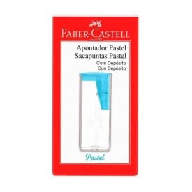 Apontador com Depósito Pastel Faber-Castell - Sortido