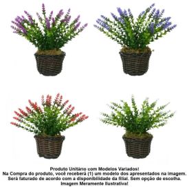 Arranjo Folha Florarte 20Cm - Sortido