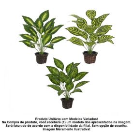 Arranjo Plantas 60Cm Florarte - Sortido